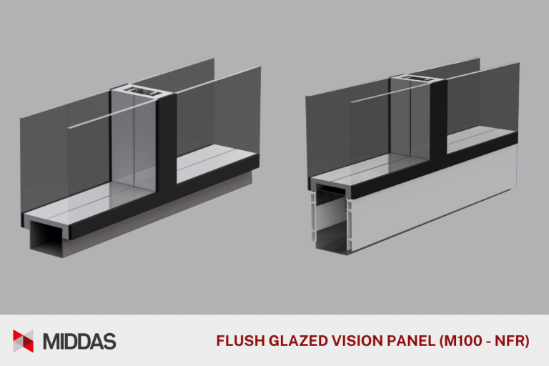 Integrated Vision Panels | Partition Systems - MIDDAS Interior Solutions